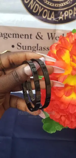 Black Cartier Bangle