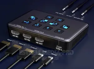  UHD Dual HDMI Video Capture Card Streaming With Loop Out