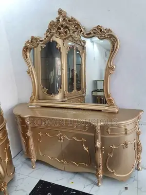 Royal Gold Console Mirror