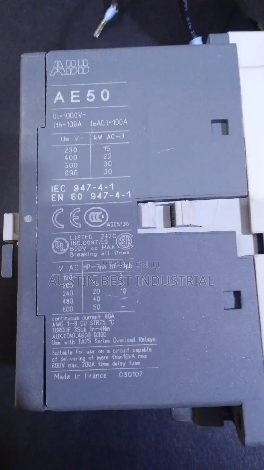 Original Abb AE50-30-00 Contactor 100A