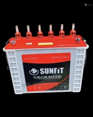 Quality Tubular Battery Sunfit 12v 220ahs for Inverters.