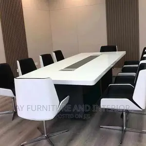 Conference Table With 10 Chairs