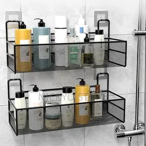 Bathroom Shelf Shower Gel Shampoo Cleanser Storage Rack