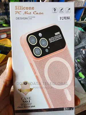 iPhone 12 Pro Max Pc Net Case (Cheery Blossom Pink)