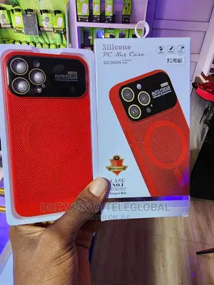 iPhone 12 Pro Max Pc Net Case (Elegant Red)