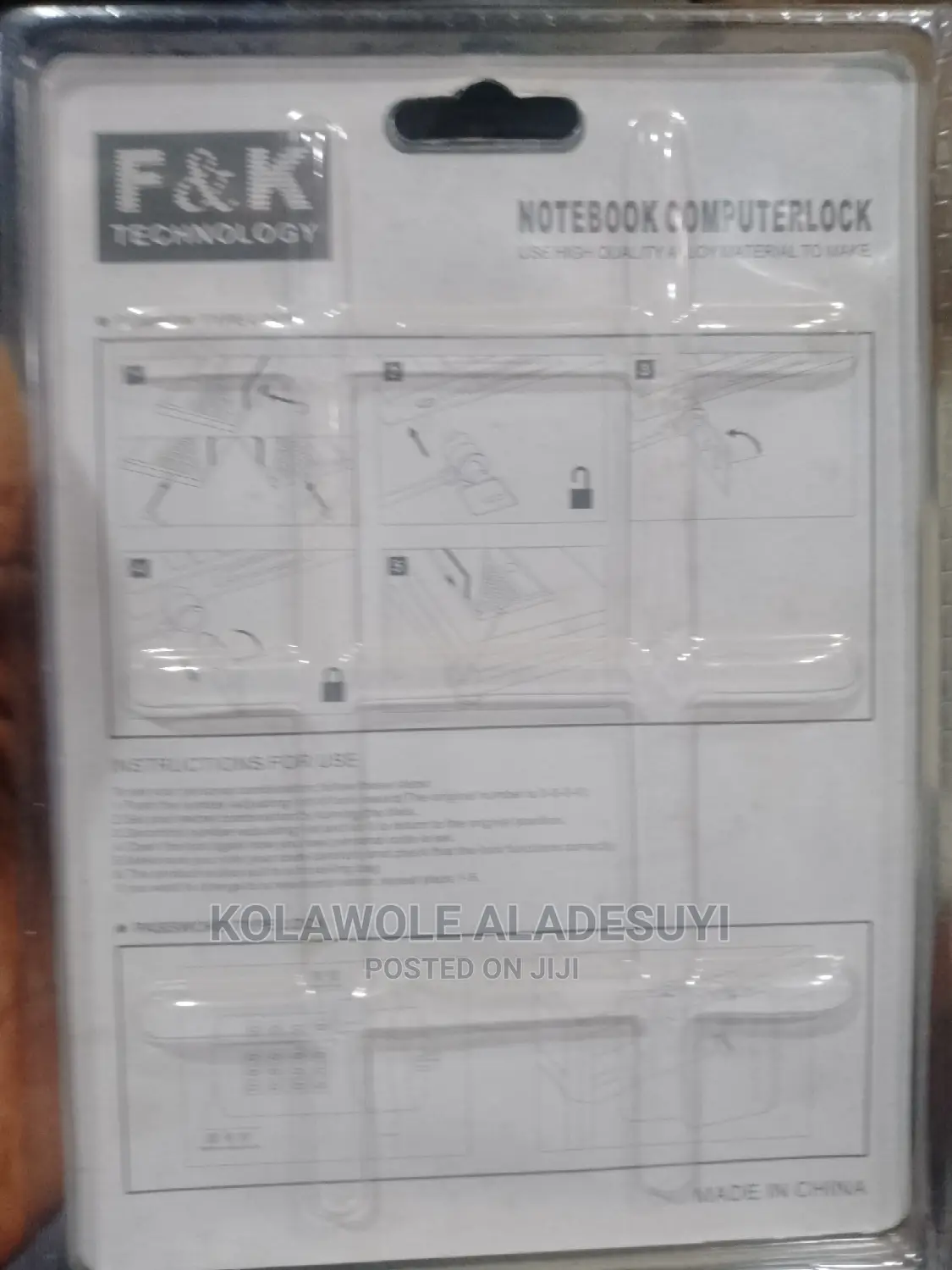 Notebook Computerlock