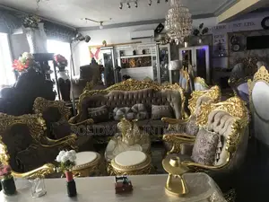 Solid Interior Full Set of Turkish Sofa