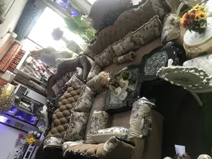 Solid Interior Full Set of Turkish Sofa
