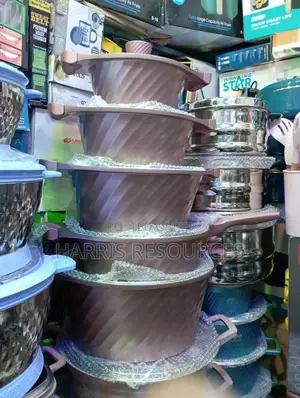 Die Cast Pots None Stick - 5 PCS