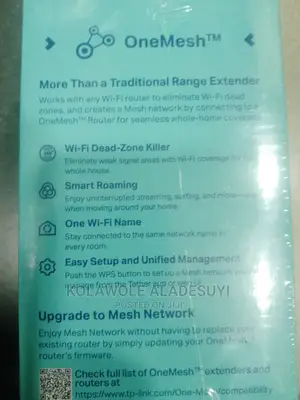 Ac 1200 Mesh Wi-Fi Range Extender