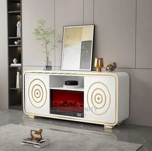 Simple Electric Fireplace Console Is Now Available