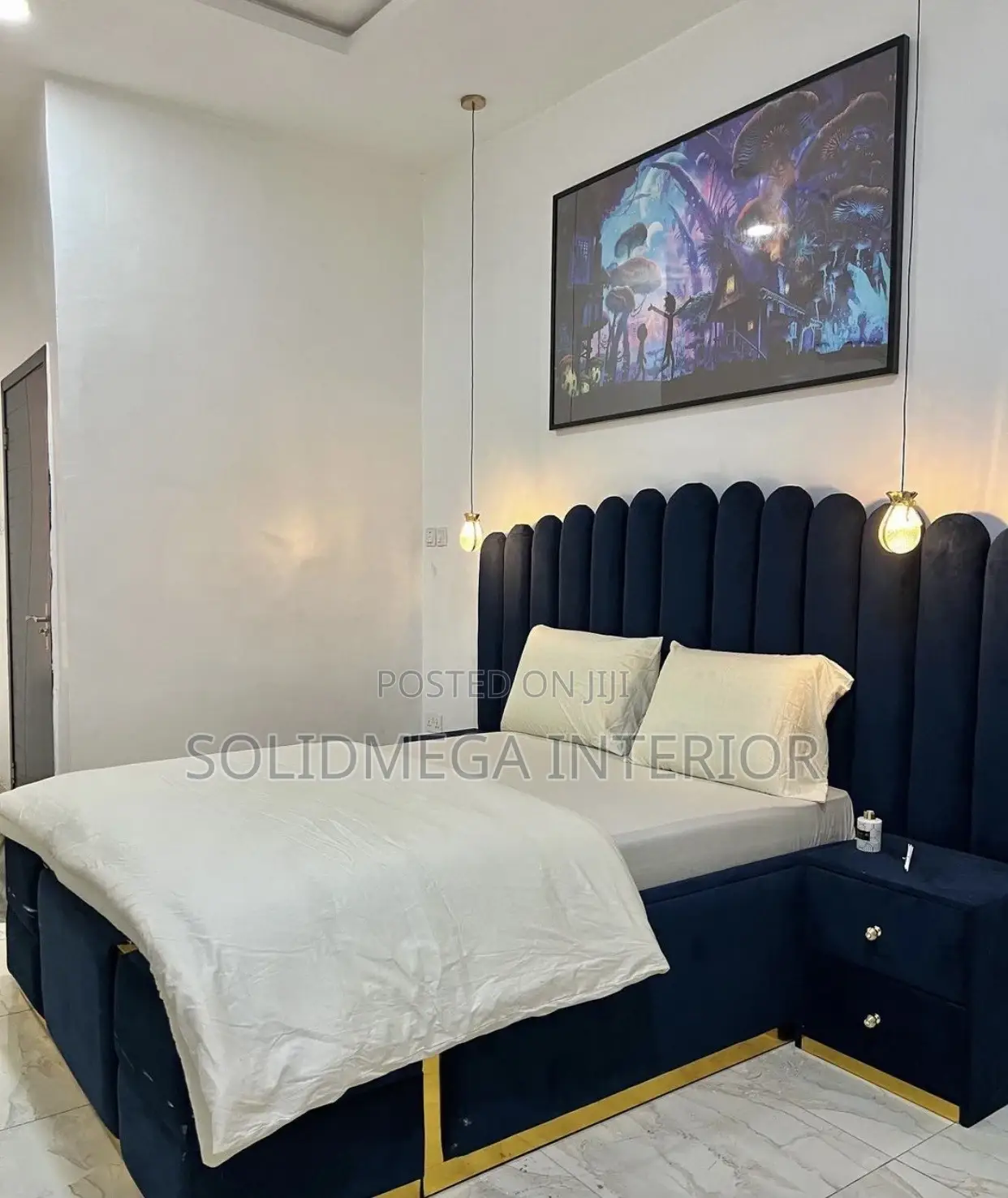 Solid Interior 6by6 Bedframe
