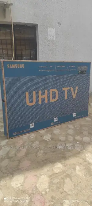 Samsung 85"Inch' UHD Android SMART Frameless Tv>Bluetooth