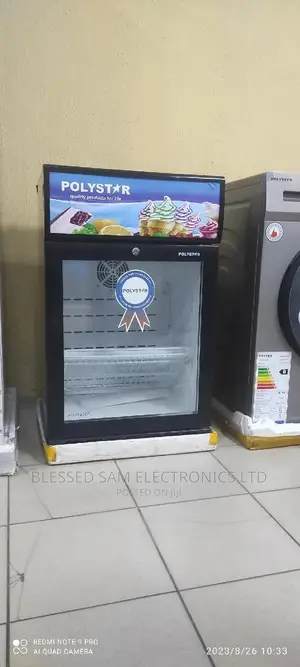 New>Polystar Chiller Fridge 2 Step Showcase Fast Freezing
