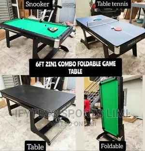 2in1 Snooker, Table Tennis Board