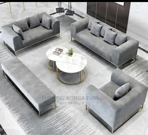 Classic Sofa , Center Table and Ottoman