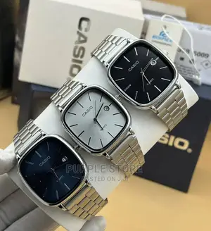 Casio Unisex Silver Wristwatch