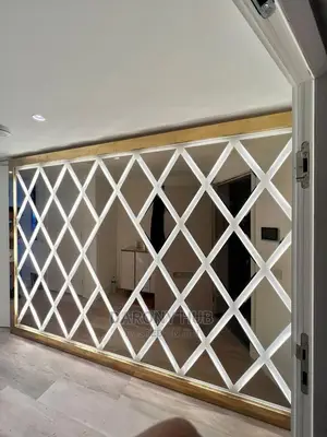 Mirror Glass Panel With Lighthings