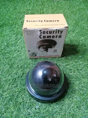 Dummy Fake Security CCTV Dome Camera Flashing Red Led Light