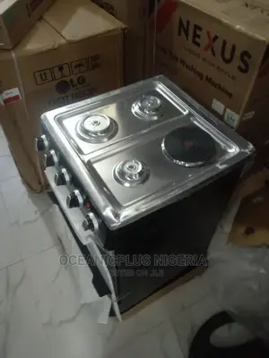 Powerful Skyrun 3+1 Electric Gas Cooker With Heater