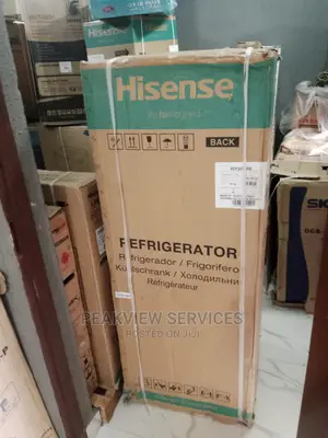 Super Cool Hisense Double Door Top Freezer + Water Dispenser