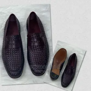 Original Italian HERMES Leather Loafers Available in Store