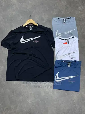 Luxury Nike Sport Round Neck Tops