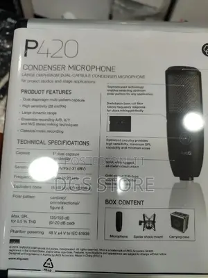AKG P420 Condenser Microphone
