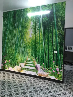 5d Forest Themed Wall Mural Design