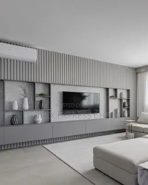 Fluted Panel • Wall Cladding Panel • Wood Panel • Tv Console