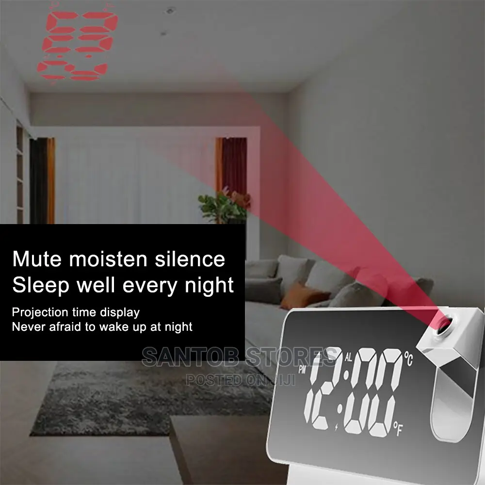 LED Projection Clock