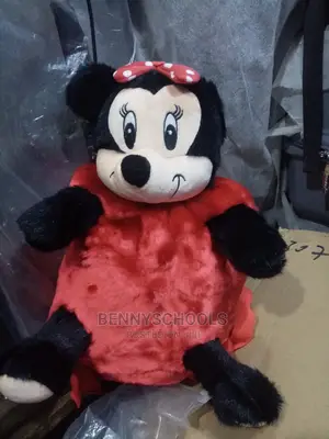 Red and Black Mini Mouse Teddy Bag
