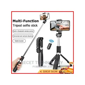 Selfie Stick Integrated Tripod