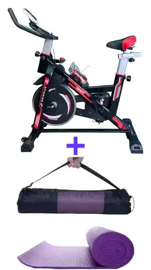 Exercise Bike + Free Gift Yoga Mat