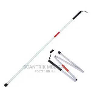 Foldable Cane Comfortable Reflective Walking Stick
