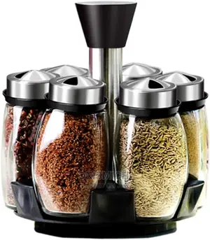 Rotating Spice Rack Complete Set
