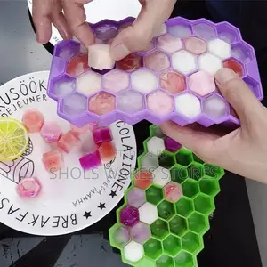 Silicone Honeycomb Ice Lattice Mould