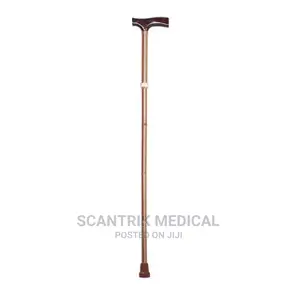 Foldable Walking Stick - Adjustabe With T- Handle