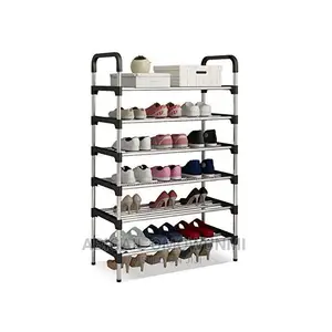 6 Layers Stainless Shoe Rack
