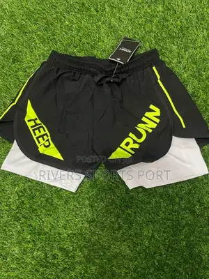 2in1 Sports Workout Gym Short