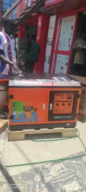 Firman Soundproof 6.5kva Petrol Gen >Zero Noise>Key Starter