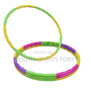 Multiple Coloured Hula Hoop Adjustable Ring for Kids Adult