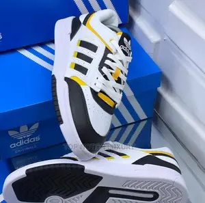 Adidas Drop-Step /White/Yellow