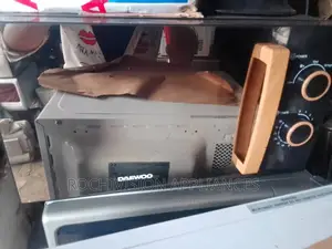 Daewoo Microwave With Wooden Finish Mirror Door Microwave