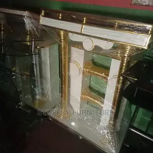 Stuffzy Gold Wooden Church Pulpits