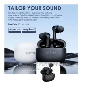 Oraimo Freepods 3C Voice Playtime ENC Wireless Earbuds