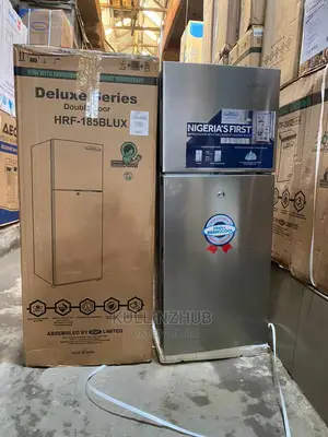 Haier Thermocool Double Door Refrigerator |Hrf-185blux SLV