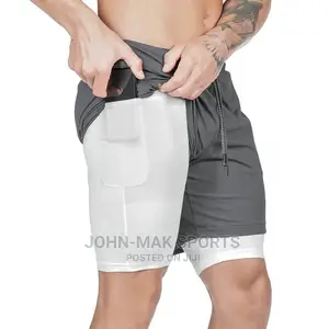 2-in-1 Sports Shorts for Men