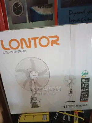 18" Rechargeable Lontor Mist Fan.