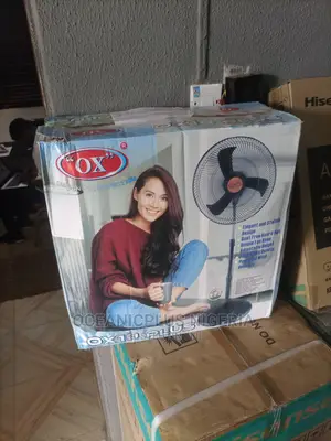 Easy Use OX 18 Inches Nonrechargeable Standing Fan